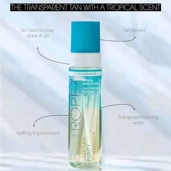 St Tropez Self Tan Purity Bronzing Water Face Mist - Picture 2 of 3